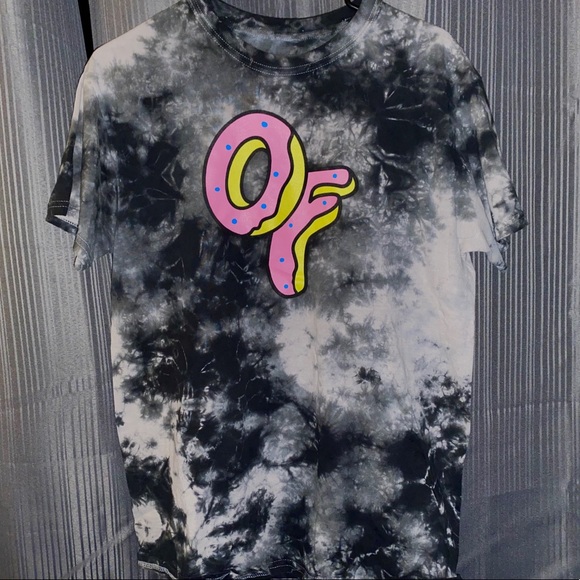 Odd Future Other - Grey Tie Dye Odd Future T-Shirt